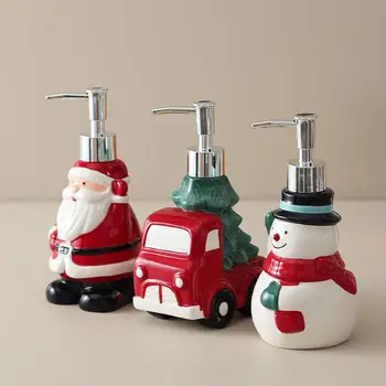Christmas Ceramic Lotion Dispenser 1