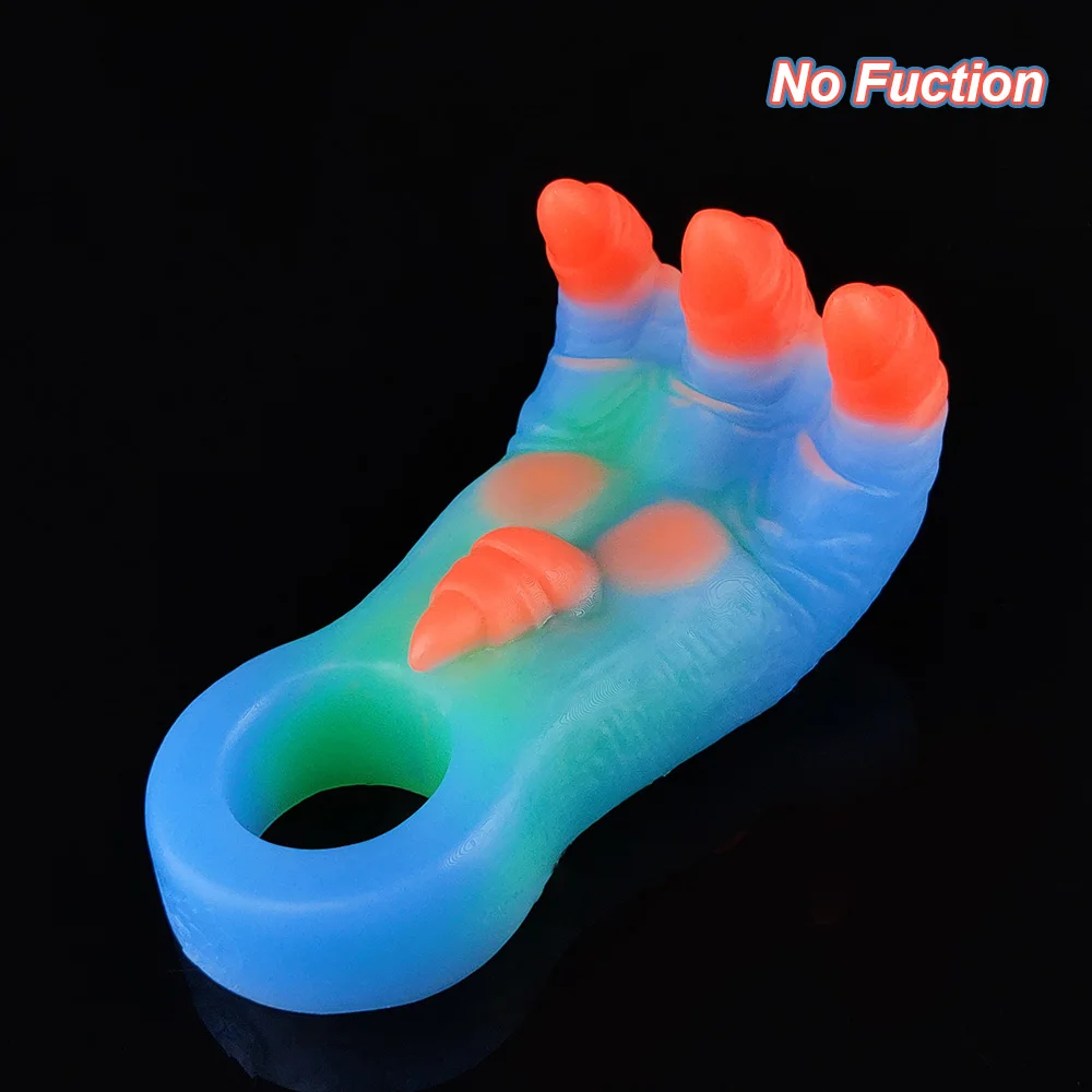 YOCY Silicone Paw Sex Grinder Adult Sex Foreplay Toy Men Penis Ring Massager 10 Modes Vibrator Fantasy Toy Grinder For Women