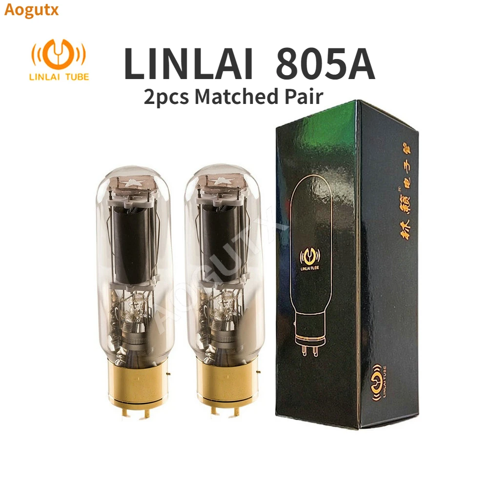 

Aogutx LINLAI вакуумная трубка 805A 805 HIFI аудио клапан электронная трубка усилитель комплект DIY Заводская точность подходит Quad