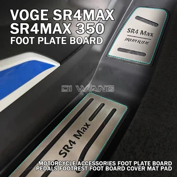 Accessori moto Poggiapiedi Pedane Pedane Pedali Piastra Pad per VOGE SR4MAX SR4 MAX