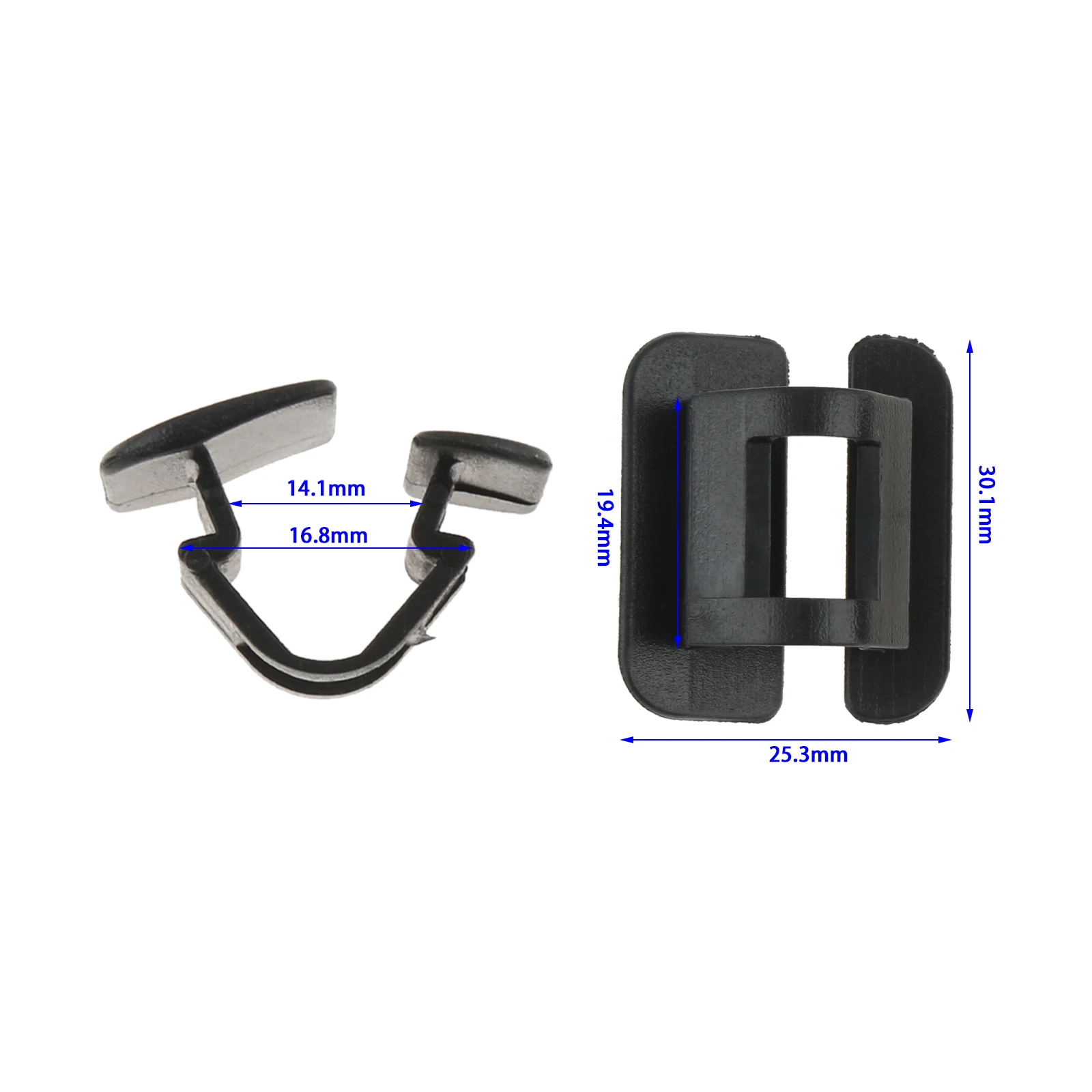 

20 Pcs Engine Hood Insulation Retainer Pad Clips For Volvo 9182822 Nylon Lining Fixer Retainer Mountings Automobile Accessories