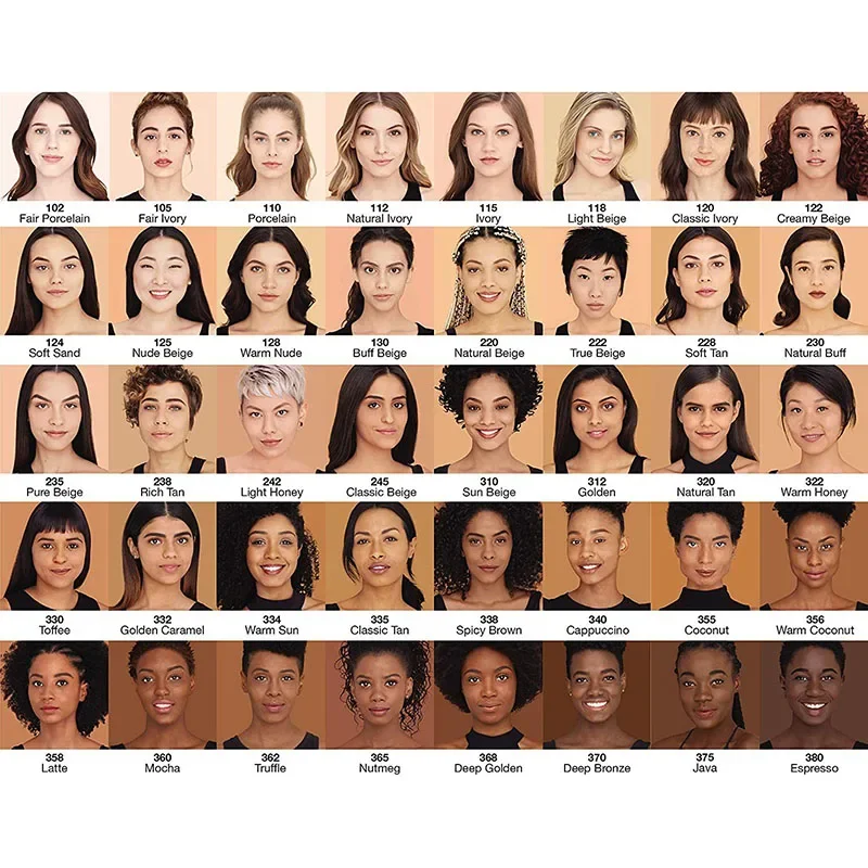 Liquid Foundation Makeup Cosmetics Waterproof Foundation Liquid Foundation Professional Makeup Base Full Coverage Concealer Long Lasting Waterproof Face Foundation BB Cream Cosmetics