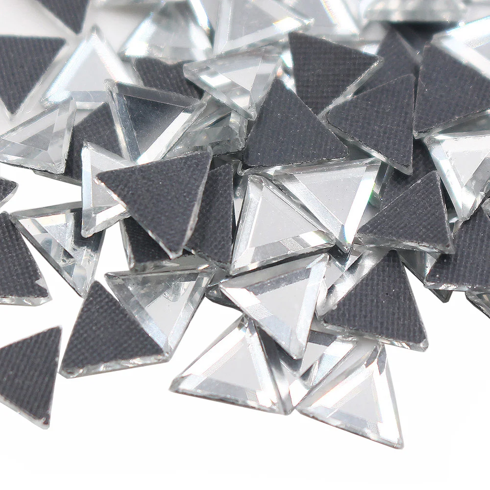 200pcs 6x6mm Square Black Flatback Shiny Glass Crystals Rhinestones Hotfix  Glue-Back Rhinestones For Clothes Garment Decoration