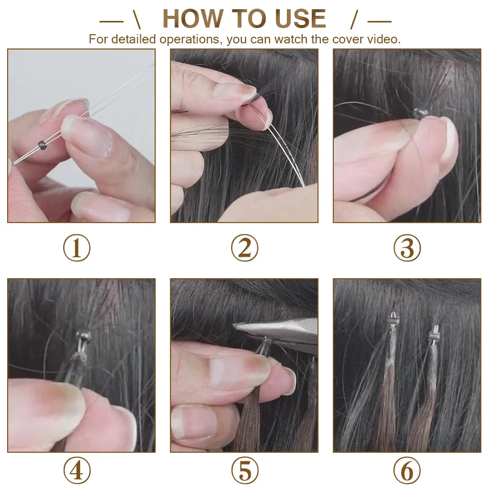 S-noilte 1g/strand 16-24inch 50pcs Straight Natural Blonde Human Hair Extensions