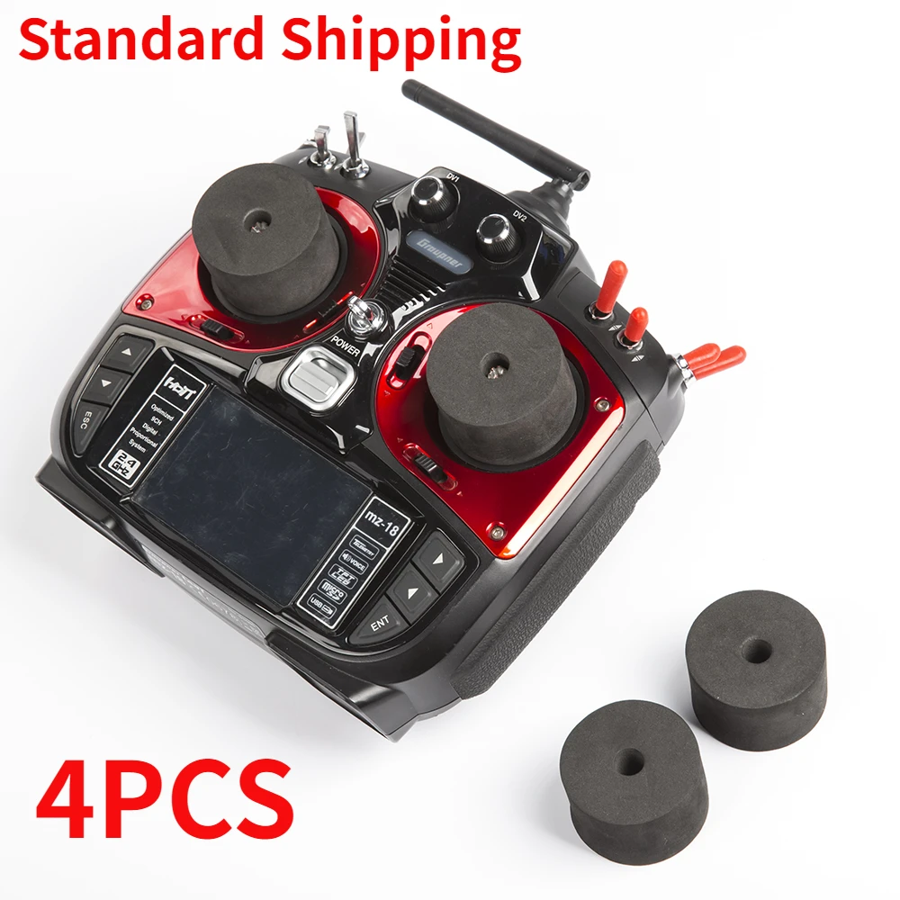 

4PCS RC Radio Transmitter Stick Protection Cover Protector for FLYSKY FS-I6 FS-I6X Radiomaster TX16S TX18 TX12 DIY Parts