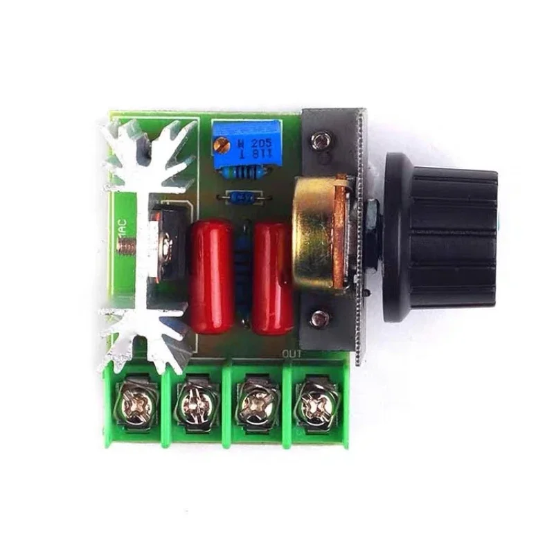 1PCS 2000W Adjustable Motor Speed Controller Voltage Regulator AC Motor Speed Controller 50-220V 25A