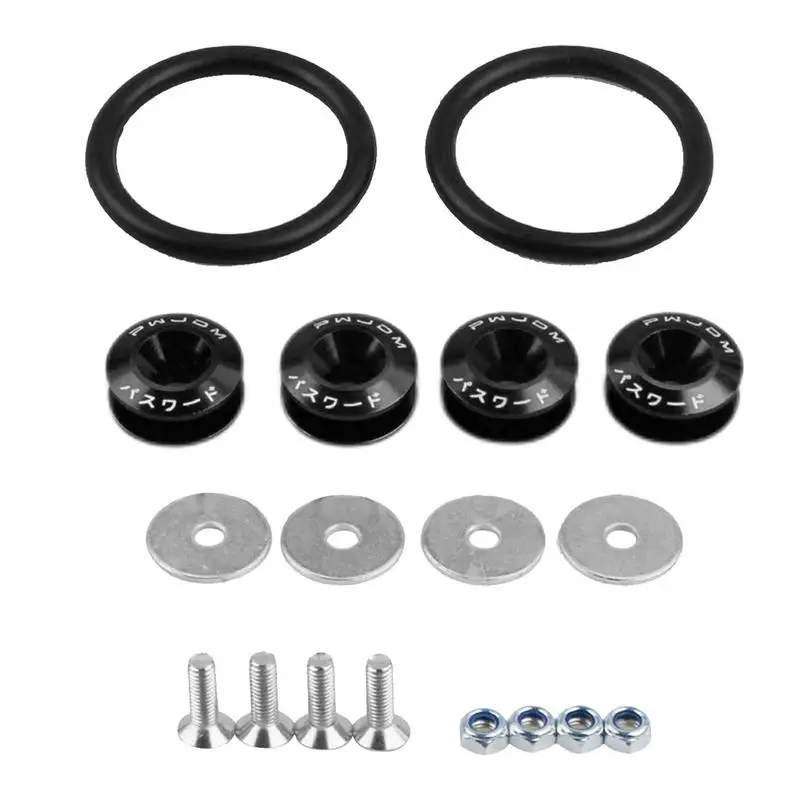 

Car Quick Release Fasteners Front Bumpers Rear Bumpers Surrounds Reinforcement Ring Reinforced Surrounding Pad Screws