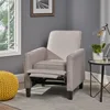 Recliner Push Back Chair for Elegant Home Dr Beige 5