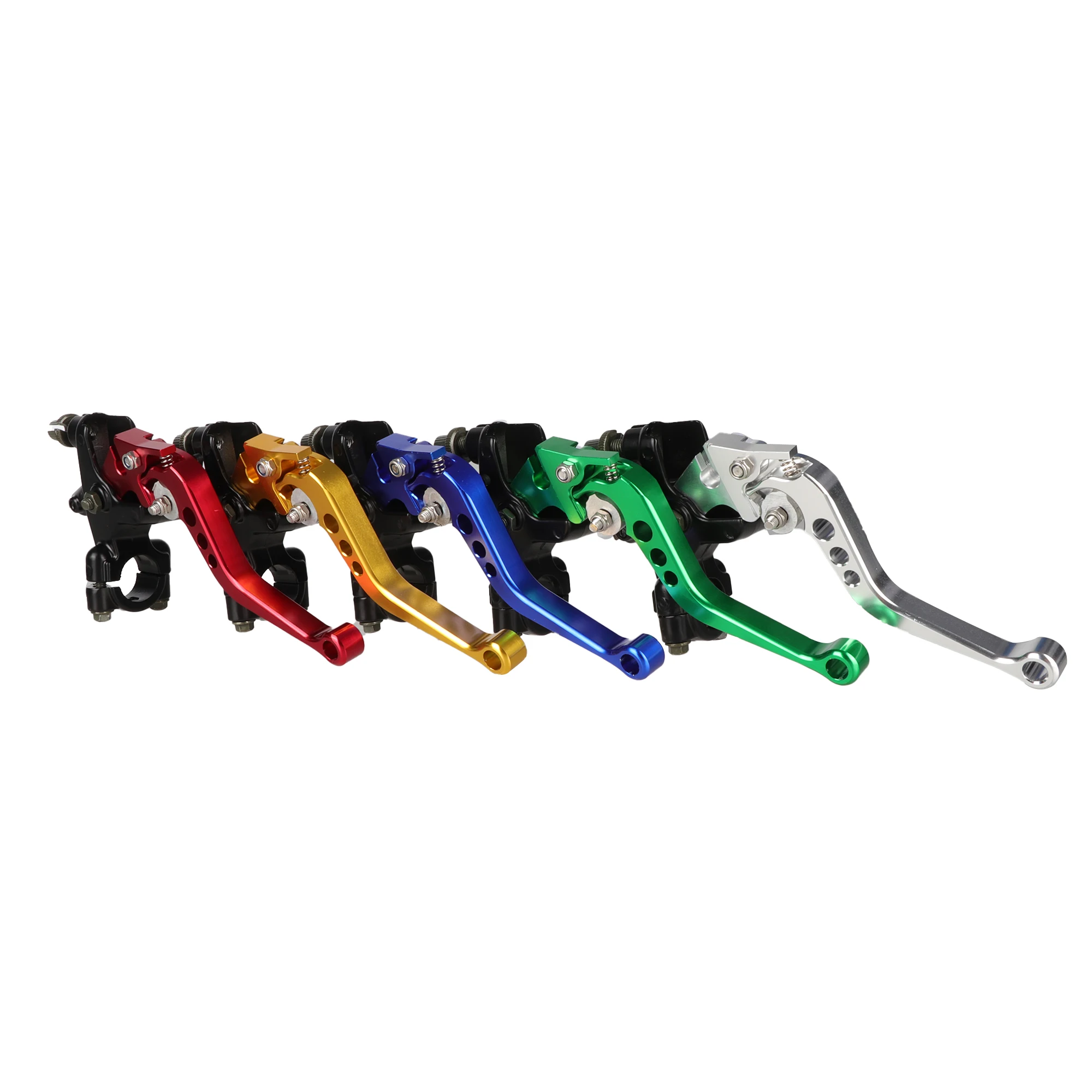 Universal 7/8" 22mm CNC Aluminum Roller Adjustment Motorcycle Master Cylinder Lever Hydraulic Brake Pump Clutch Handle Handlebar