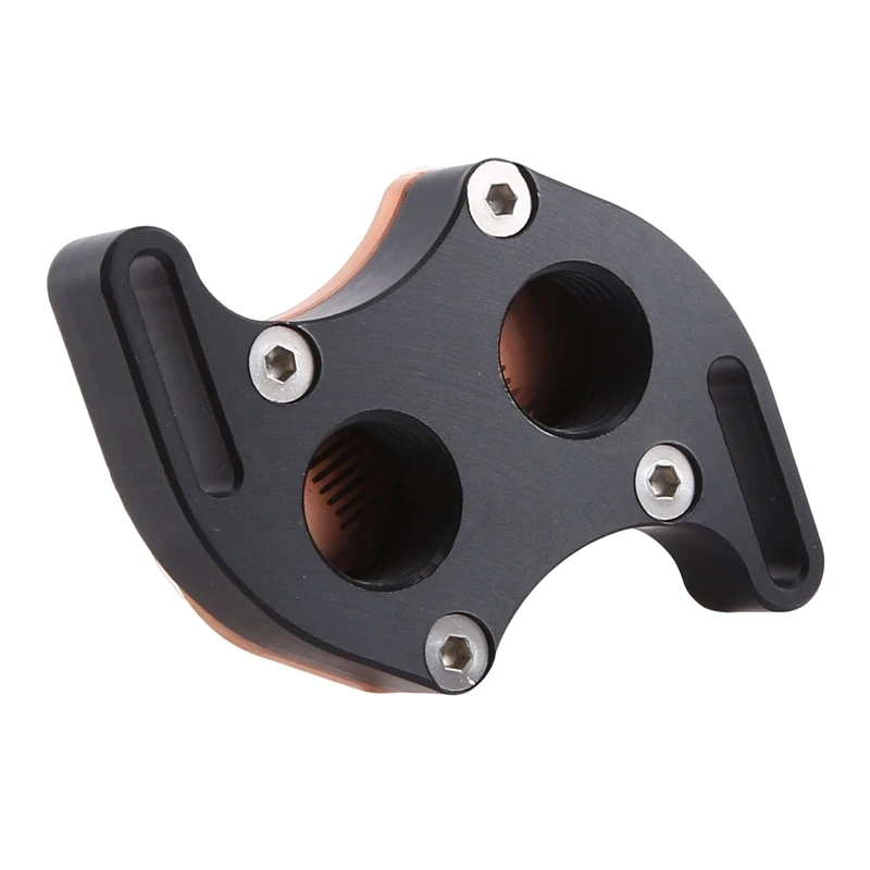 S-Shaped CPU Water Cooling Block Cooler South Bridge Northbridge Block For Computer CPU Easy Install Easy To Use