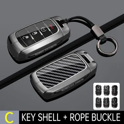 Premium Leather Car Key Case Fob Cover (2)
