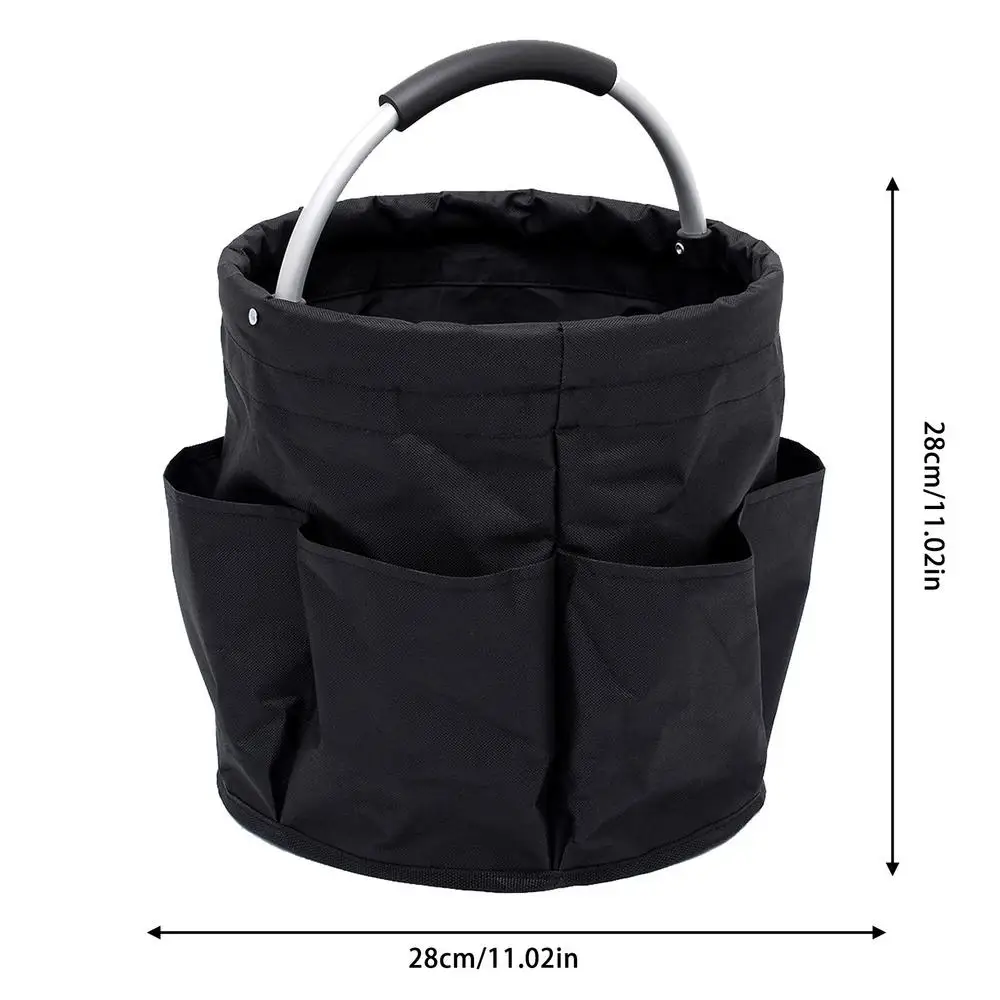 thumbnail image 1 of Garden Tool Basket Bucket Organizer Pouch Storage Bag Gardening Tool Bag Hand Tool Bag Planting Props Basket For Garden Tools, 1 of 5