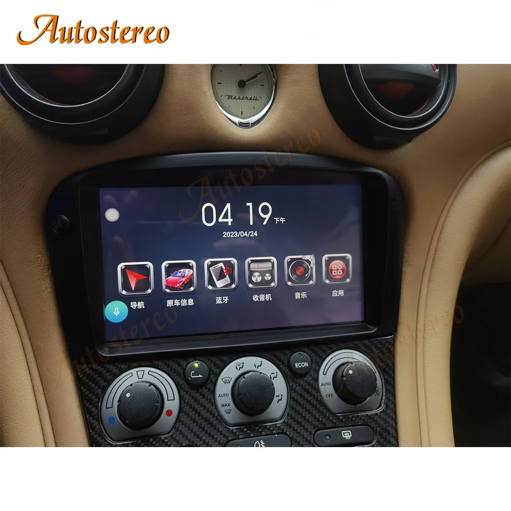 Carplay Auto Stereo Android 13 Car GPS Navigation For Maserati 3200GT 4200GT Mul