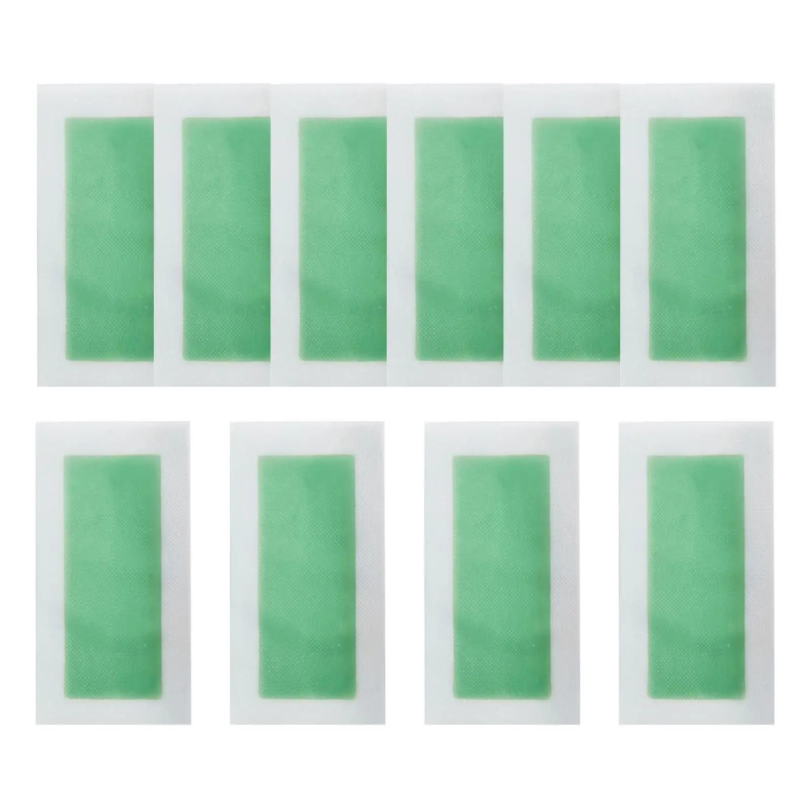 

20 Pieces Wax Strips Ready to Use Hypoallergenic All Skin Types Gentle Indegrents for Armpit Bikini Area Upper Lip Arms Legs