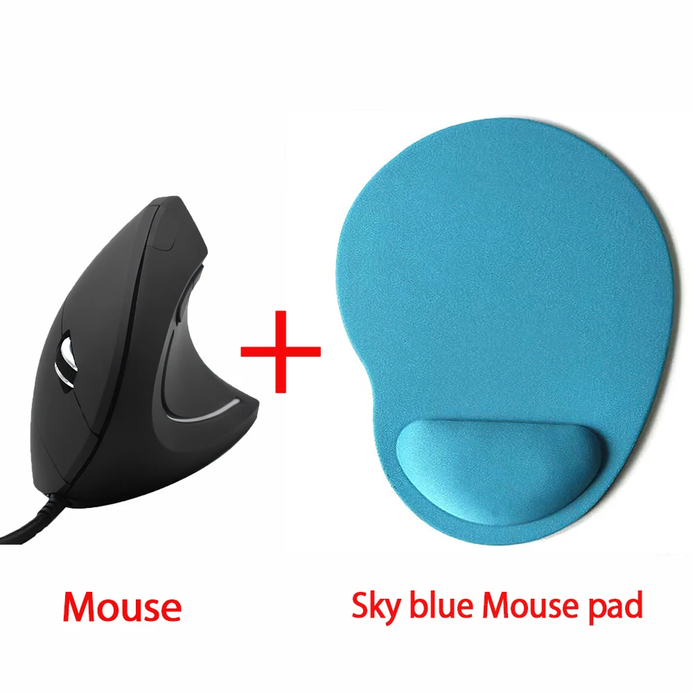 best wired gaming mouse Ergonomic Vertical Mouse USB Plug Wired Right Hand Computer Gaming Mice 1.8m linelength Optical Mouse Gamer Mouse For Laptop PC mice computer Mice