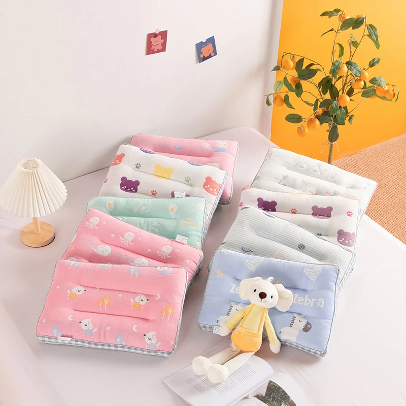 Baby Pillow 6 Layer Cotton Gauze 25x42cm