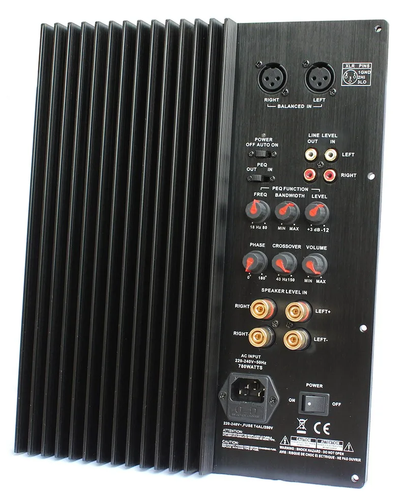 

Class-AB 350w Subwoofer Plate Amplifier Module SUB-350