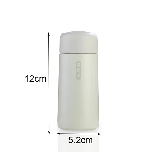 1Pc 150ml Mini Cute Stainless Steel Thermos Cup Ultra Compact Portable Leak Proof Male and Female Student Fashion Water Cup 6