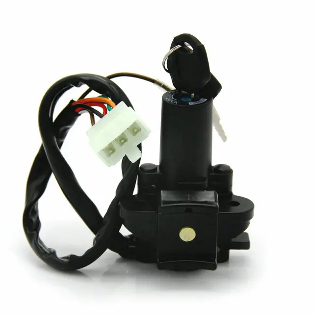 ウルトラ 08-17 Kawasaki Ninja 250R 300 Switch Assembly Ignition 27005