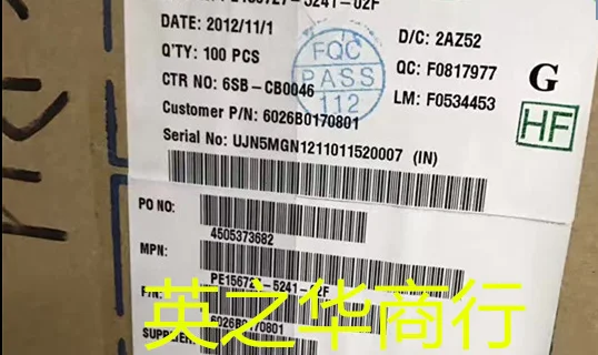 

2pcs original new PE156727-5241-02F