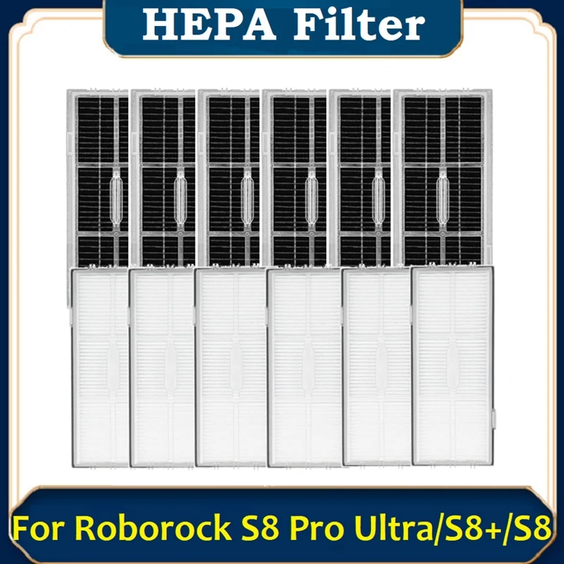 

Сменные детали HEPA для робота-пылесоса Xiaomi Roborock S8/S8 +/S8 Pro, 12 шт.