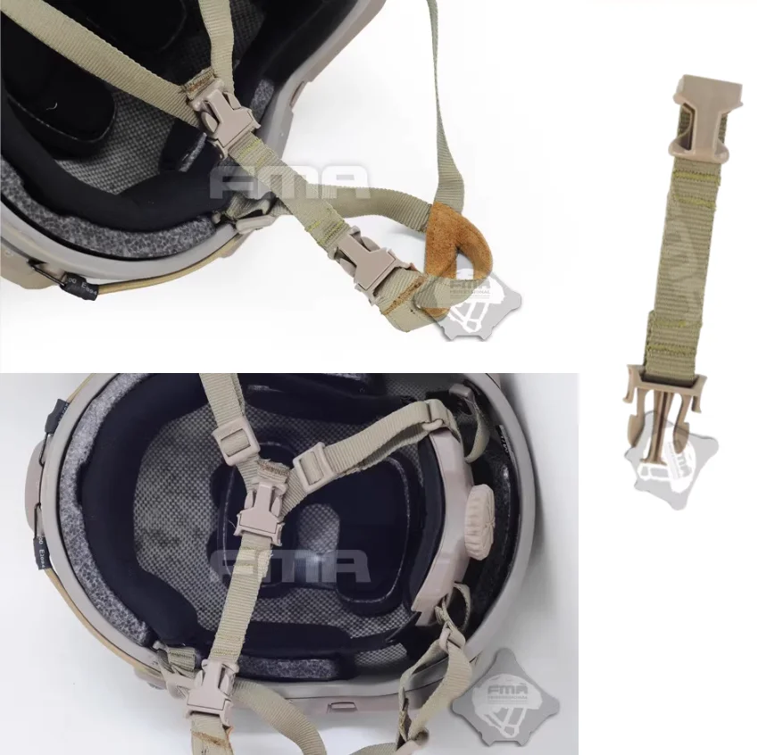 FMATacticalAirsoftHelmetSuspensionChinExtenderBuckleStrap