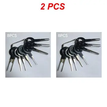 1/2PCS ยานยนต์ Plug Terminal ลบชุดเครื่องมือ Key Pin รถสายไฟ CRIMP Connector EXTRACTOR ชุดอุปกรณ์เสริม 21