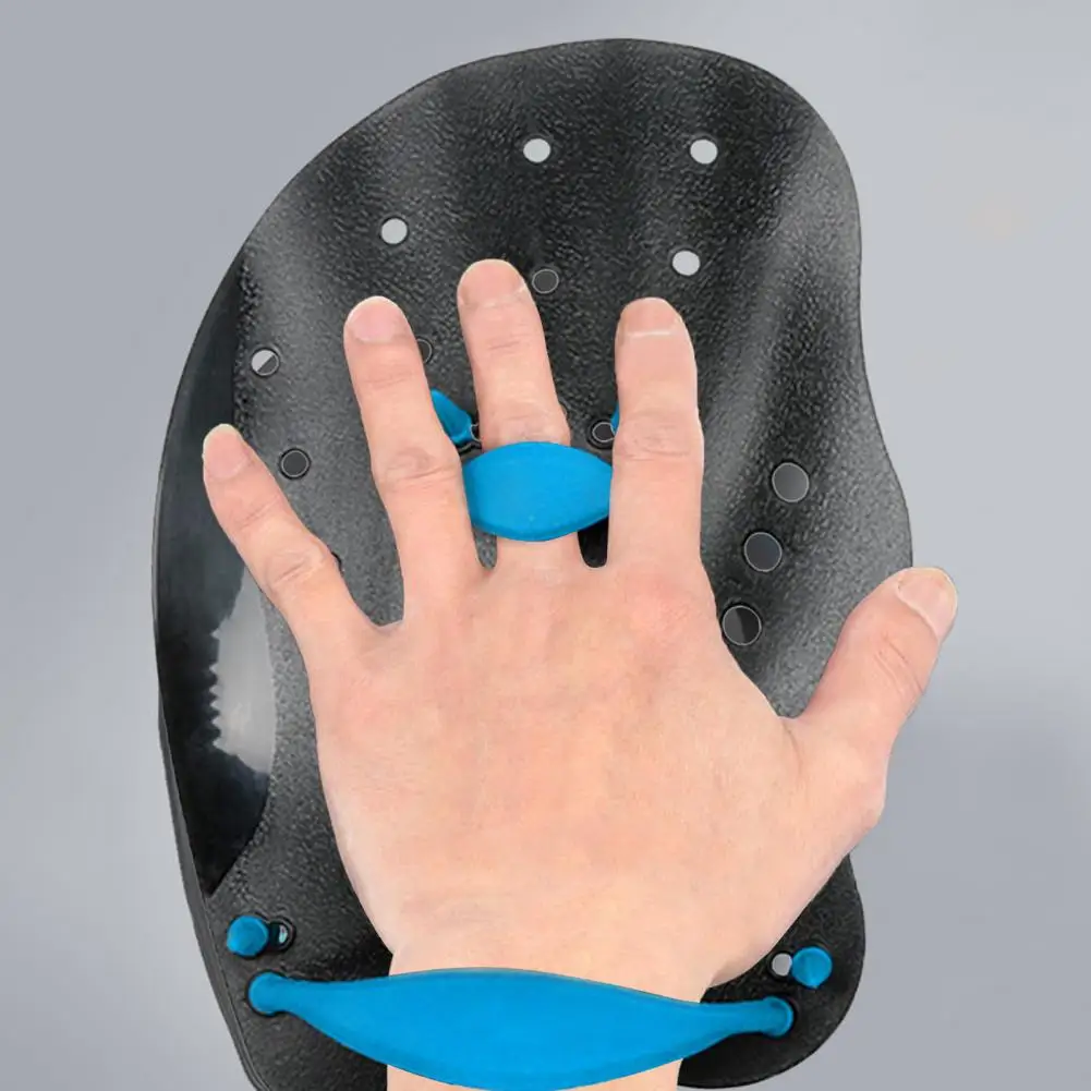 

1 Pair Useful Finger Webbed Gloves Eco-friendly Improve Swimming Speed Perfect Fitting Adult Children Finger Webbed Gloves