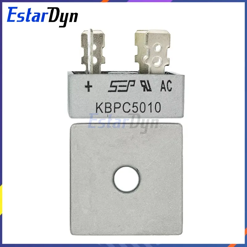Estardyn KBPC5010 Diode Bridge Rectifier Diode 50A 1000V KBPC 5010 Power Rectifier Electronica Componentes Diode Bridge Rectifier