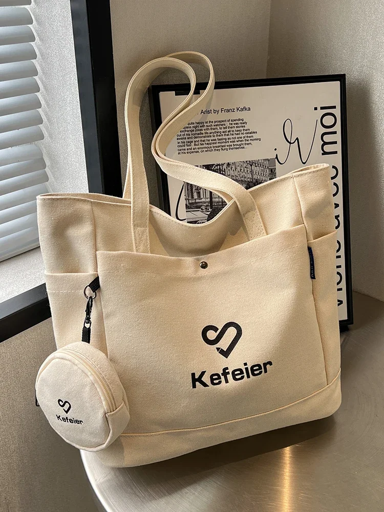 

Повседневная вместительная Холщовая Сумка-тоут для женщин, простая сумка-шоппер, модные роскошные дизайнерские дамские сумочки на ремне