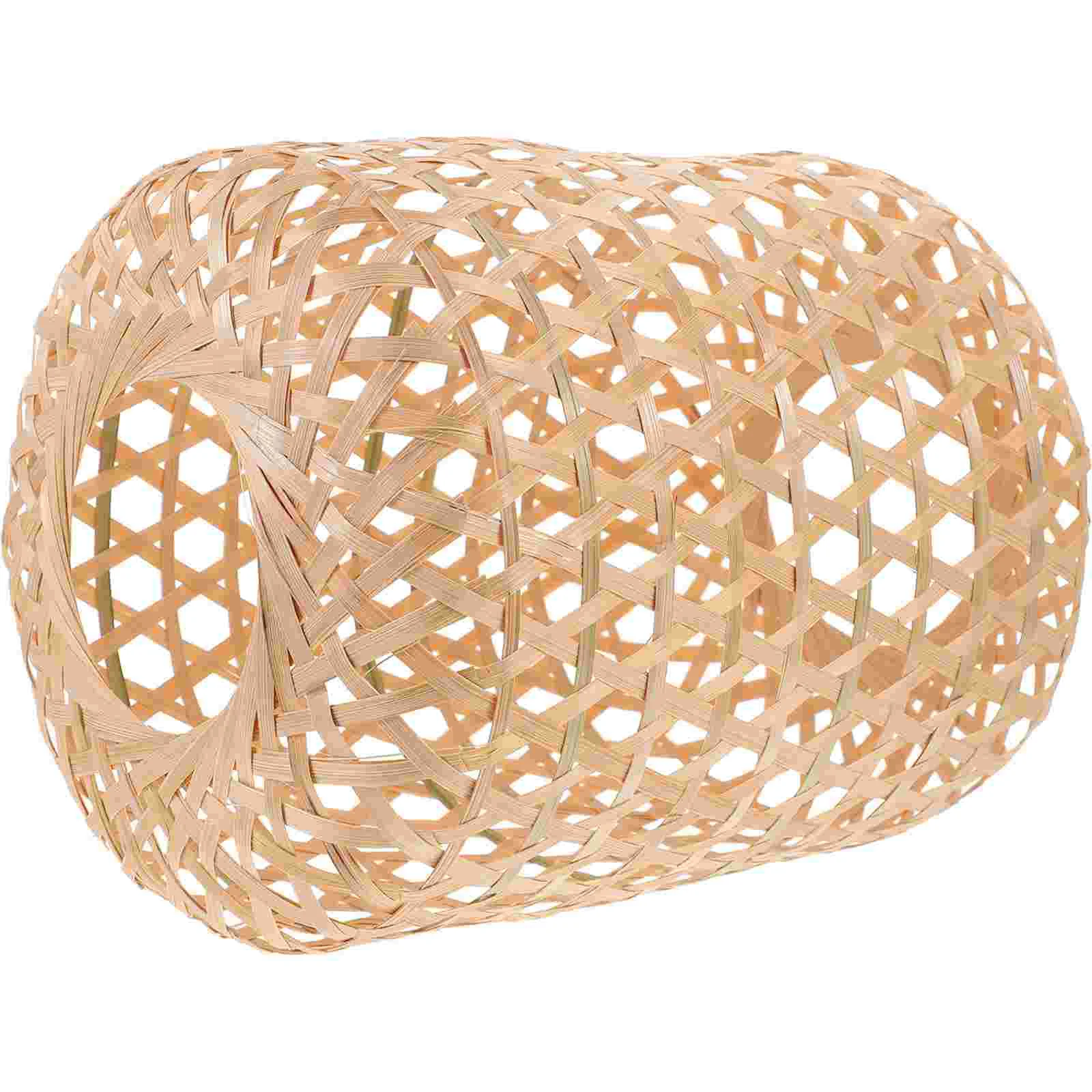 

Pendant Lampshade Bamboo Lamp Shade Rustic Ceiling Lamp Cover Lamp Cover for Home Hotel