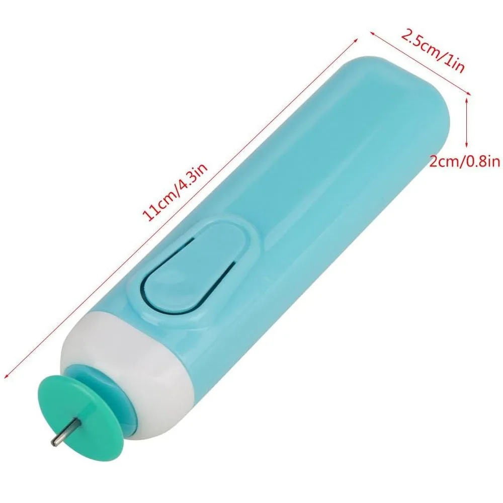 1/2x Utomatic Paper Roller Electric Origami Paper Quilling Handmade Slotted Needle Tool Craft Quilling Pen craft paper,handmade craft paper,handmade paper,origami paper,scrapbooking material,scrapbooking paper