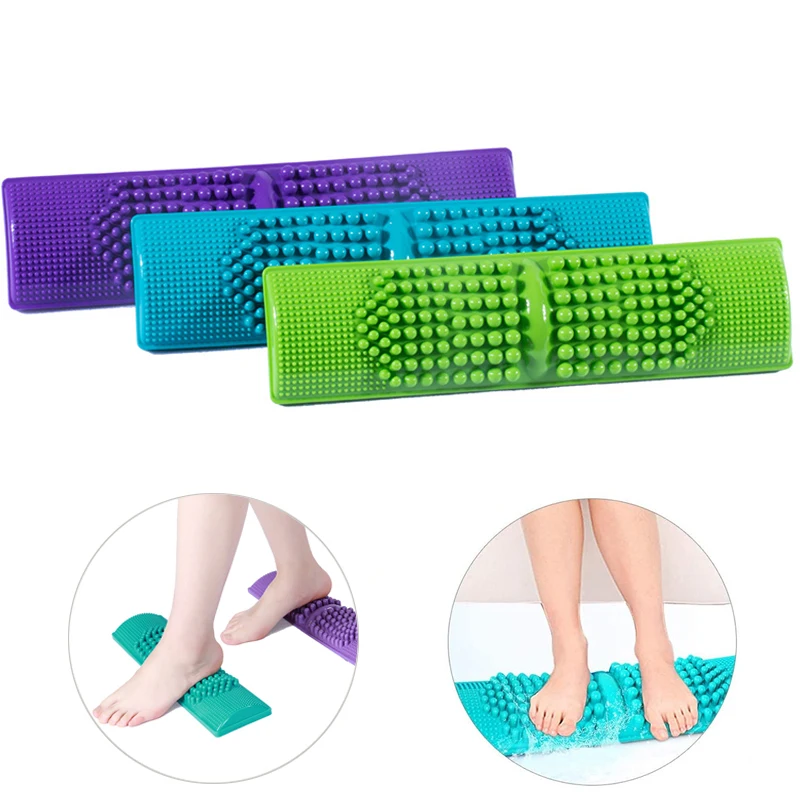 Fußmassagematte aus robustem Kunststoff, tragbar, für Zuhause, Zehenreflexzonenmassage, Akupressur, Entspannungsmassage, Schmerzlinderung, Stressabbau, Unisex_voghion.com