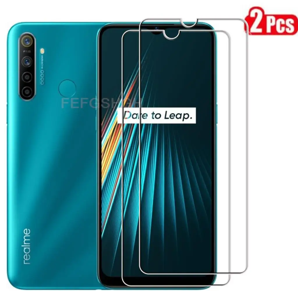 

HD Protective Tempered Glass For OPPO Realme 5i 5 6.5" 2020 RMX2030 RMX1911 Realme5i Screen Protector Protection Cover Film