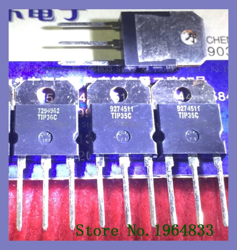 

2pcs/lot=a pair TIP35C TIP36C 25A 140V