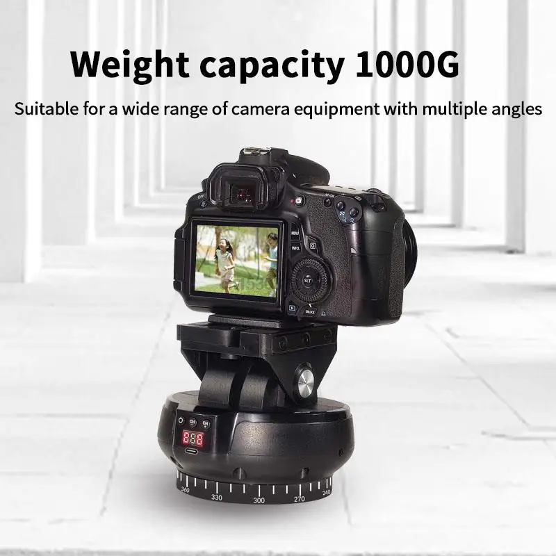 ZIFON YT-1200 Auto Motorized 360&ordm; Rotating Panoramic Stabilizer Head Remote Control Pan Tilt for Phone Camera GoPro VS YT-1000