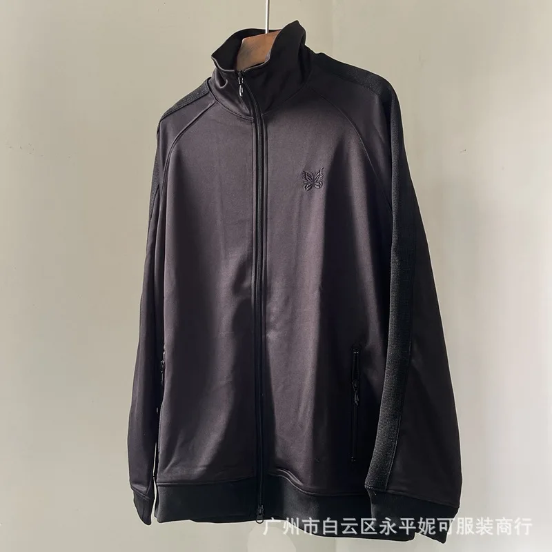 Needles ssz track embroidered butterfly zipper sports jacket