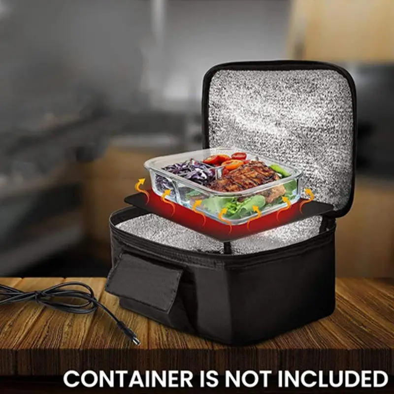 Car 12V Universal Portable Oven Car Constant Temperature Heating Insulation Bag Food Warmer Lunch Box car Electric Slow Cooker