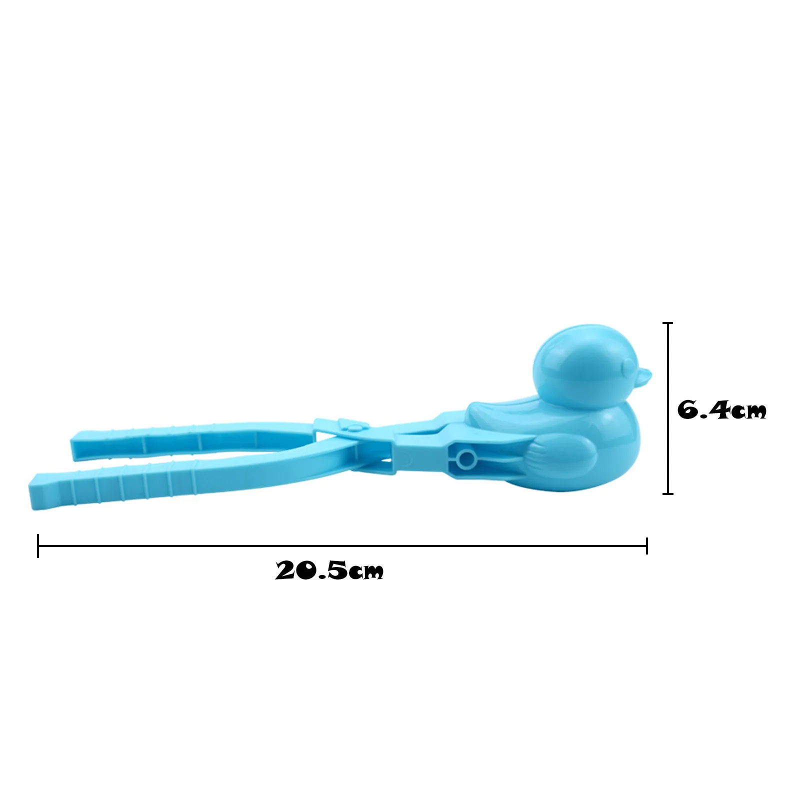 Snowball Maker Clip for Kids Adult Duck Shape Clip Tongs for Outdoor Sand Snow Ball Mold Toys 1/3pcs