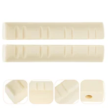 

2Pcs Mandolin String Nut Mandolin String Saddles Replacement Accessories
