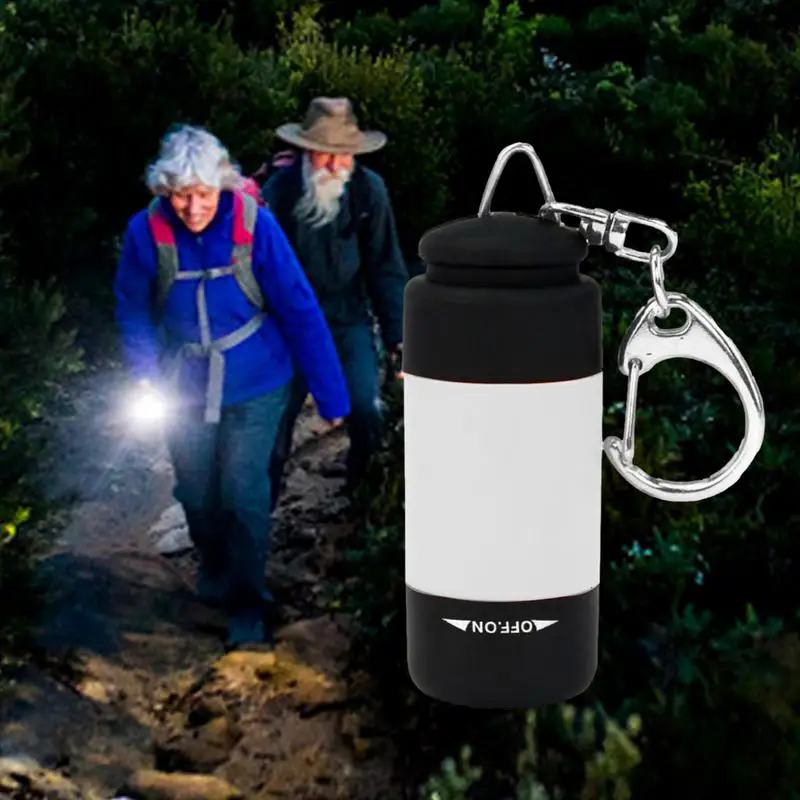 USB قابلة للشحن سلسلة المفاتيح الصغيرة مصباح ليد ج...