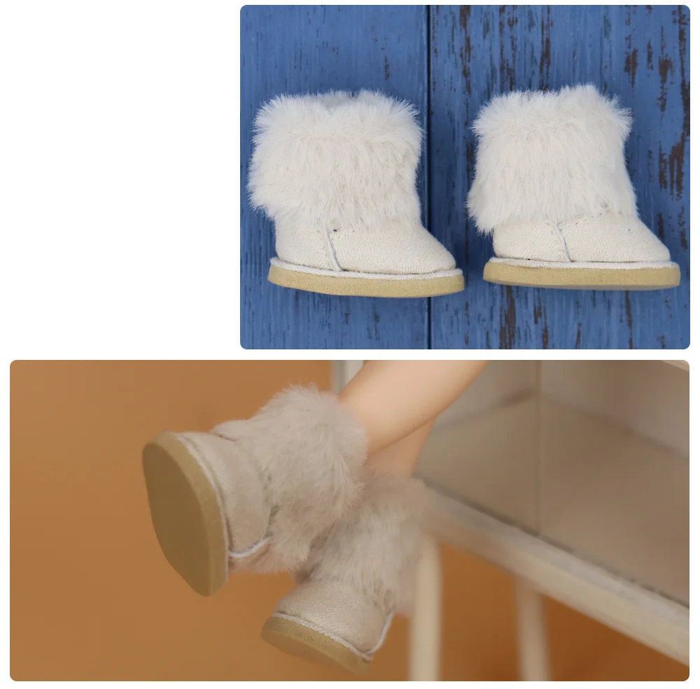 Neo Blythe Doll Fur Winter Shoes 2