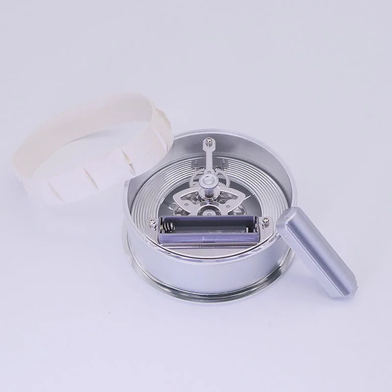 97mm Retro Gold Table Clocks Perspective Clock Gear Movement Hour Floor Wall Home Decor Metal Small Wall Clocks Room Decoration