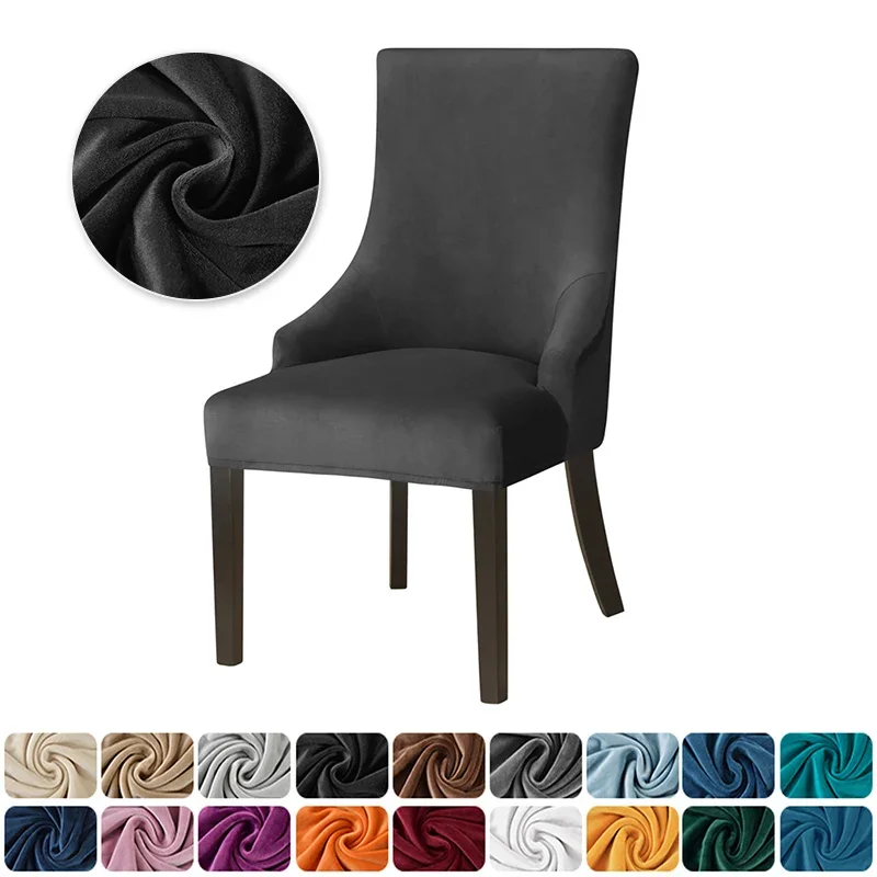 Ultra Plush Elastic Armchair Slipcover - Pure Color