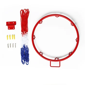 Wall Mounted Hanging Basketball Goal Hoop Rim Net, Basketball Sports Net For Indoor And Outdoor 2
