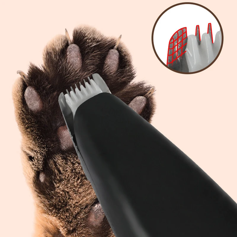 Pet Hair Trimmer Dog Hair Trimmer Portable Electric Mini for Dogs ats Low Noise for Trimming Around Paws Eyes Ears Face
