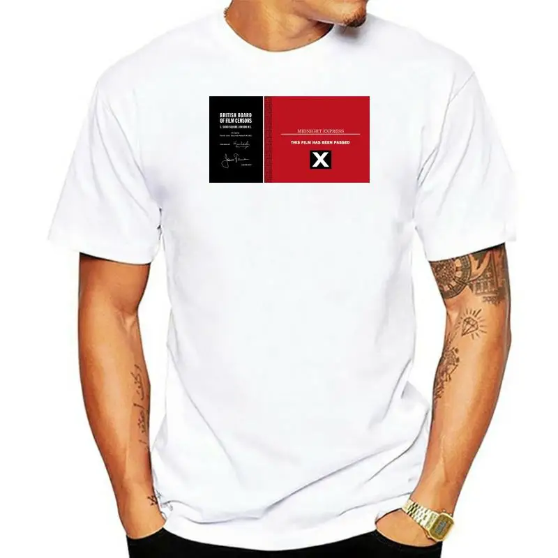 

Cult Cinema Film T-Shirt X Rated Censorship Card Classic 70's Free UK Post