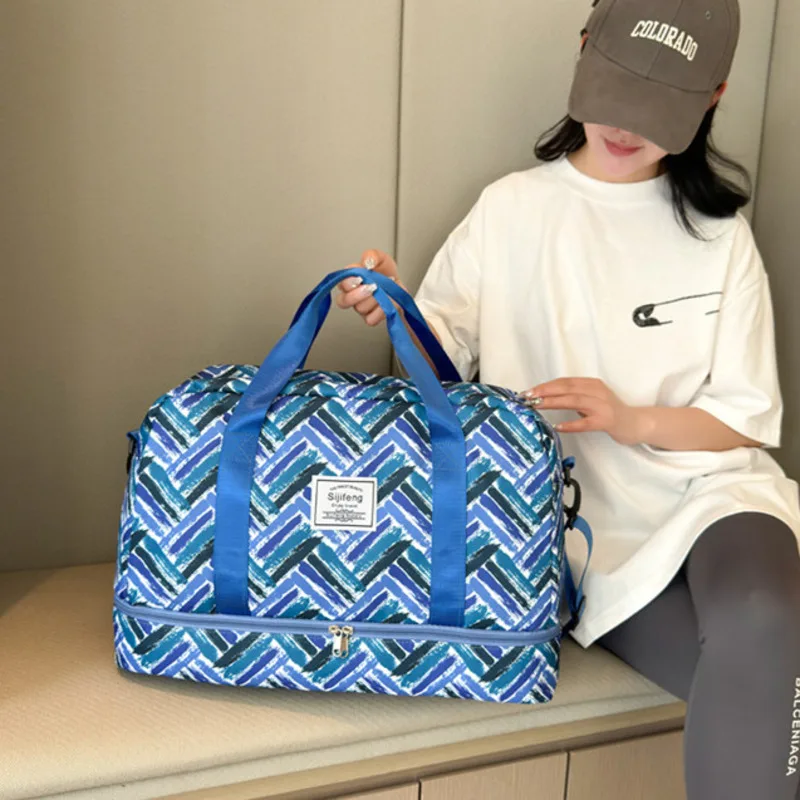 Large Capacity Travel Sports Bag Fitness Storage Bag Accommodation Waiting for Production Dry Wet Dual Purpose Shortterm Travel