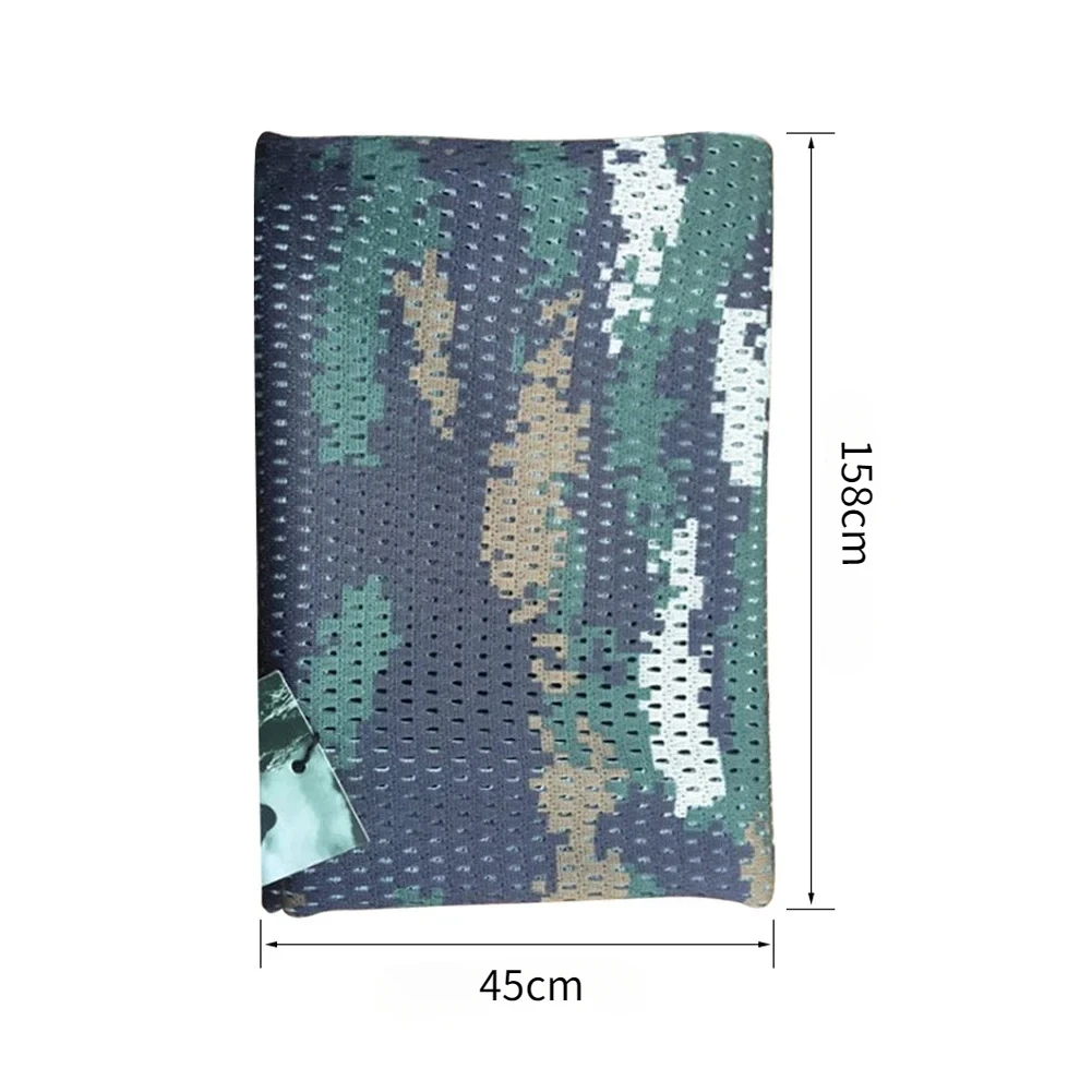 Summer Tactical Scarf Camouflage Neck Scarf Airsoft Sniper Face Shield Covers Photography Outdoor Camping Hunting Headshawls 6