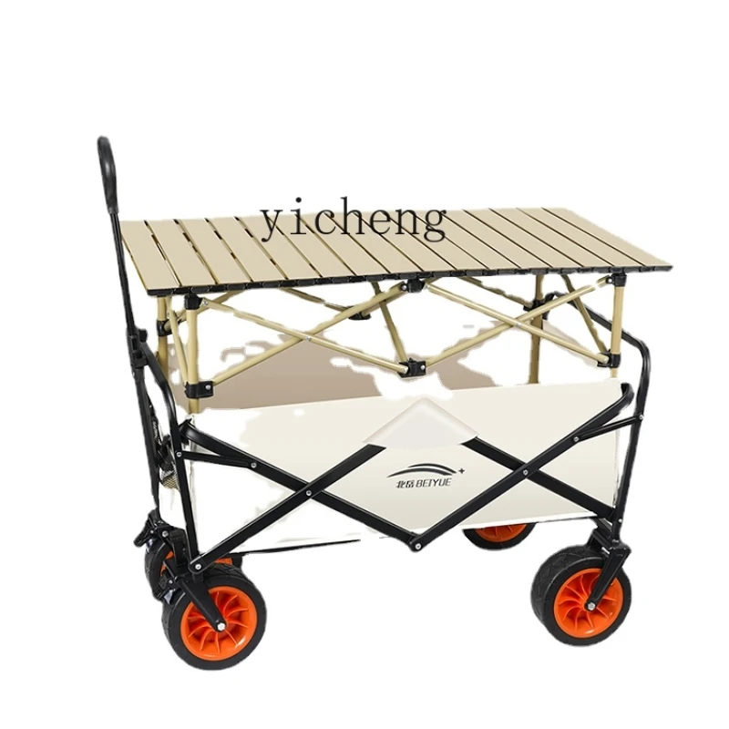 

XL Trolley Stall Shopping Cart Folding Cart Trailer Outdoor Camper